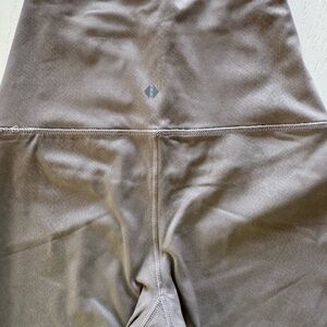 High-Waisted Taupe Leggings